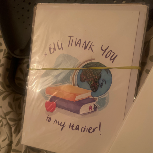 Big thanks Teach!