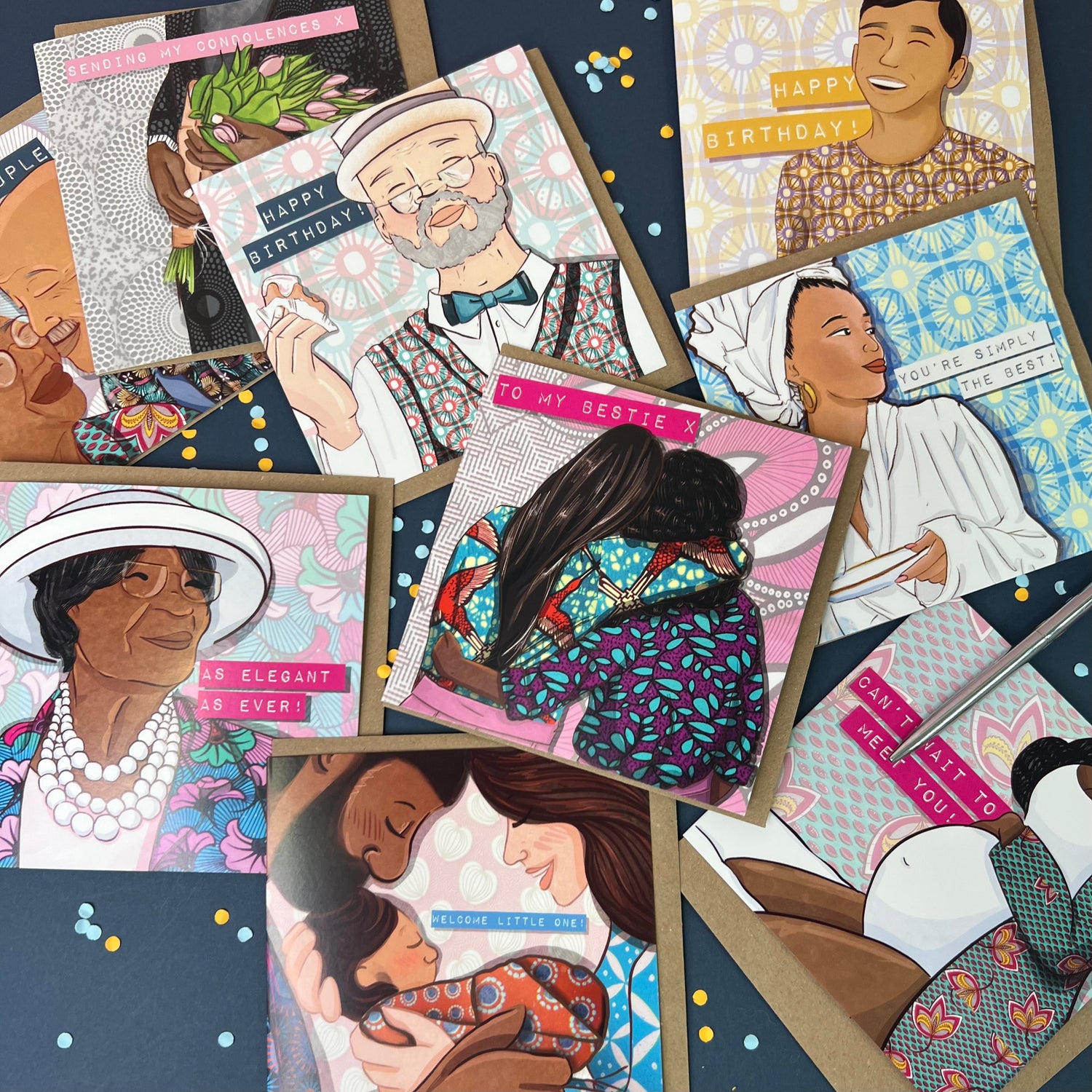 Illustrates Greeting Cards