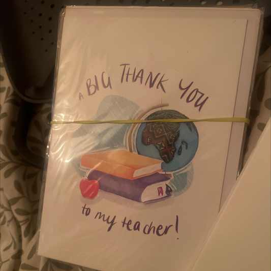 Big thanks Teach!